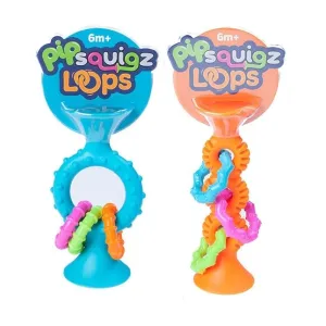 PipSquigz Loops Suction Rattle Toy