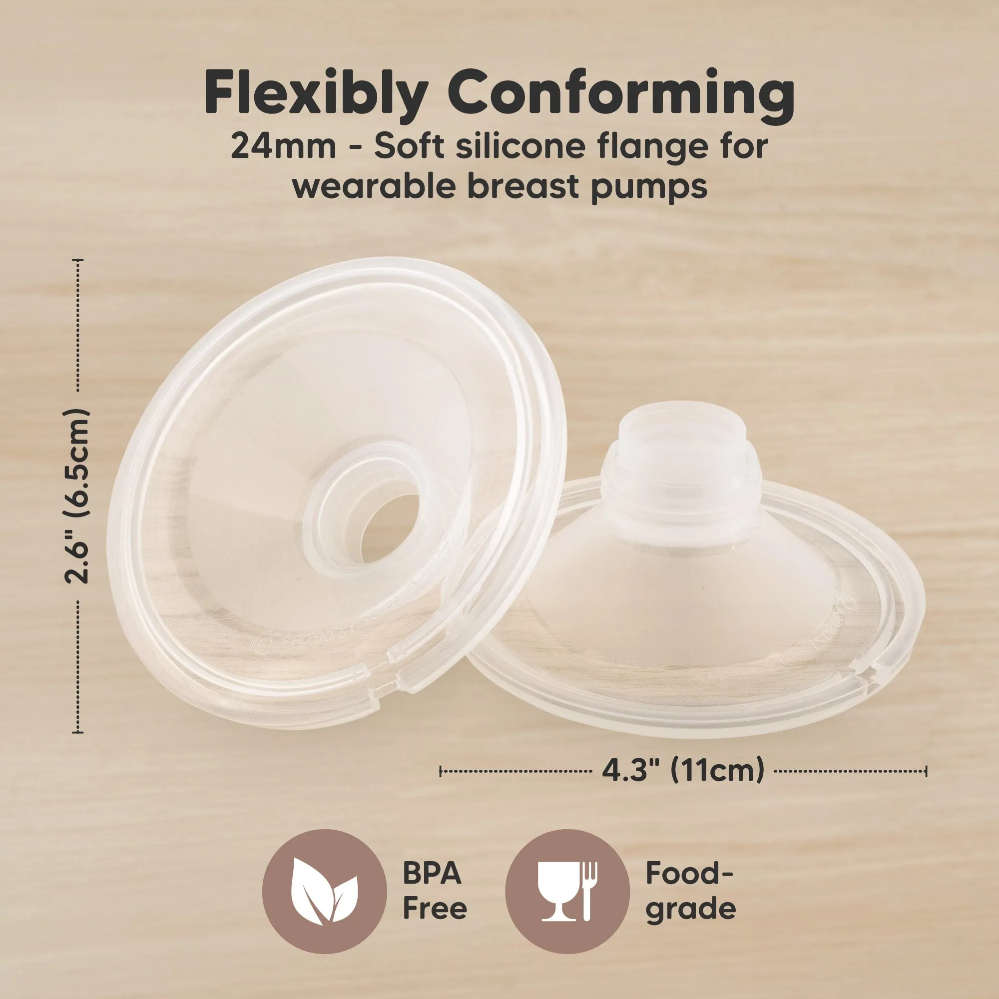 Pulse Breast Pump Accessories (Flange)