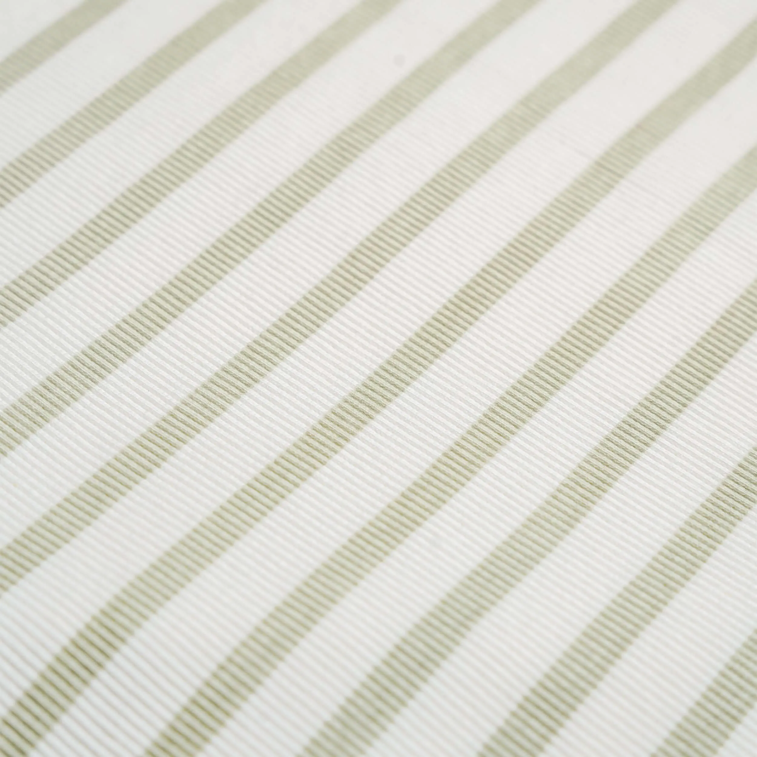 Sage Stripes | Organic Swaddle Blanket & Hat Set