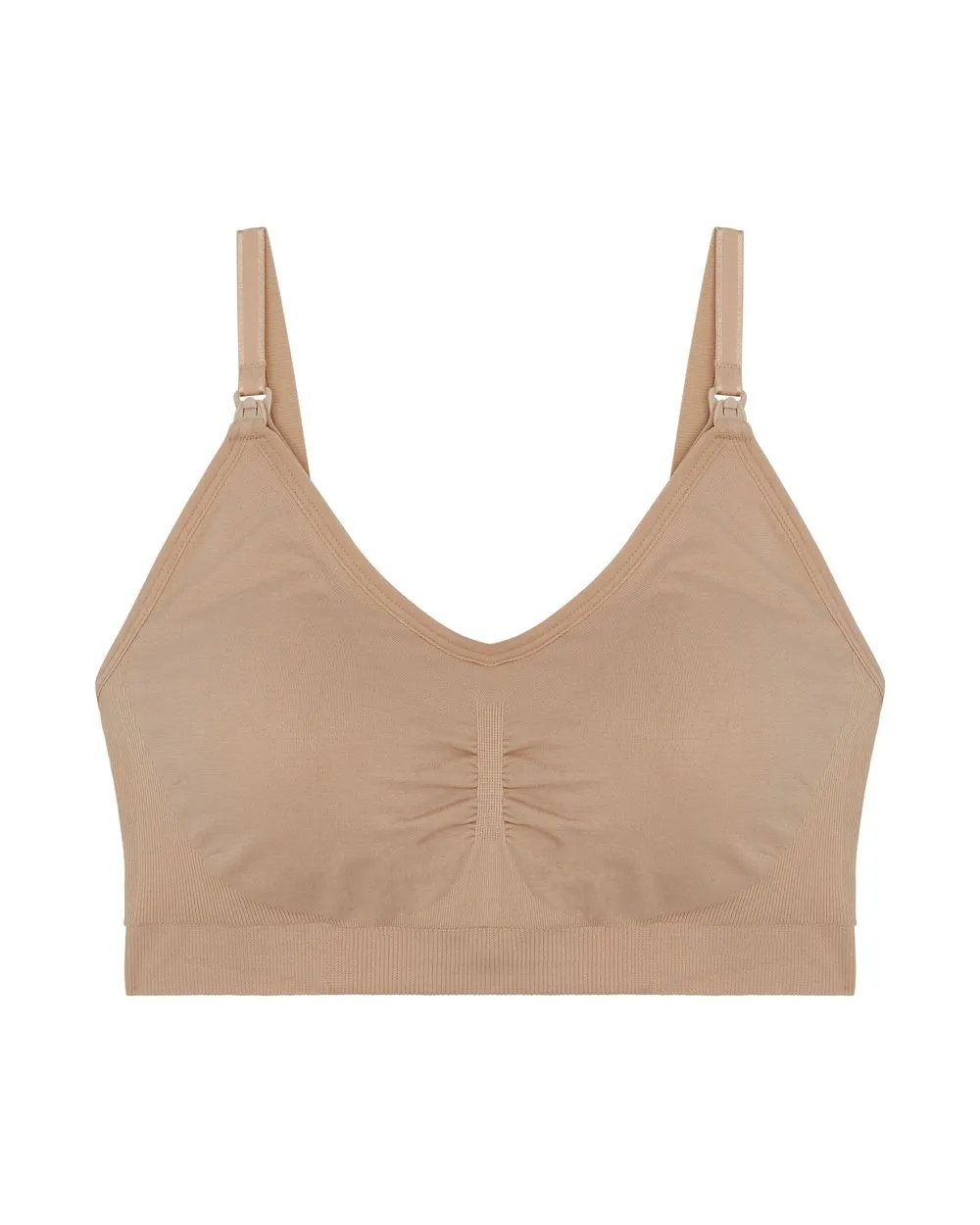 Seamless Pumping and Nursing Bra
