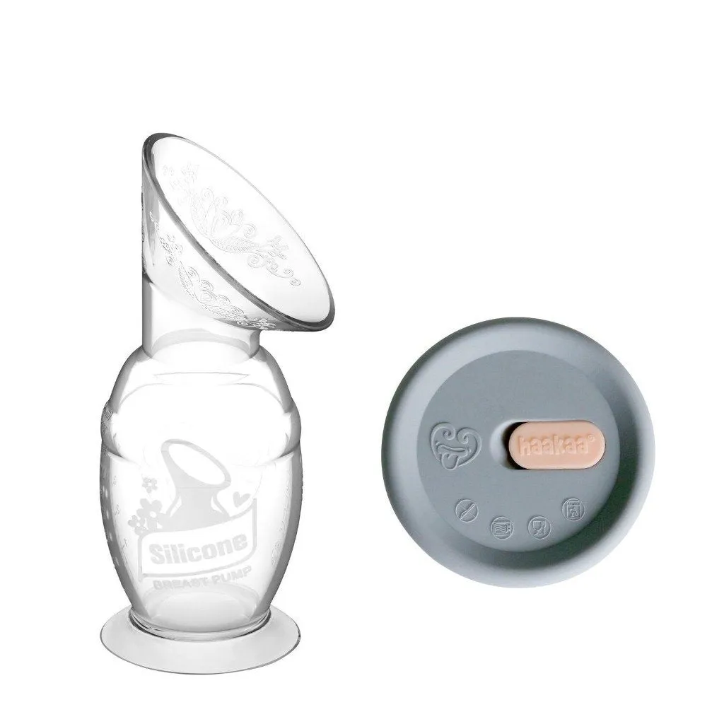 Silicone Breast Pump and Cap Combo 150ml