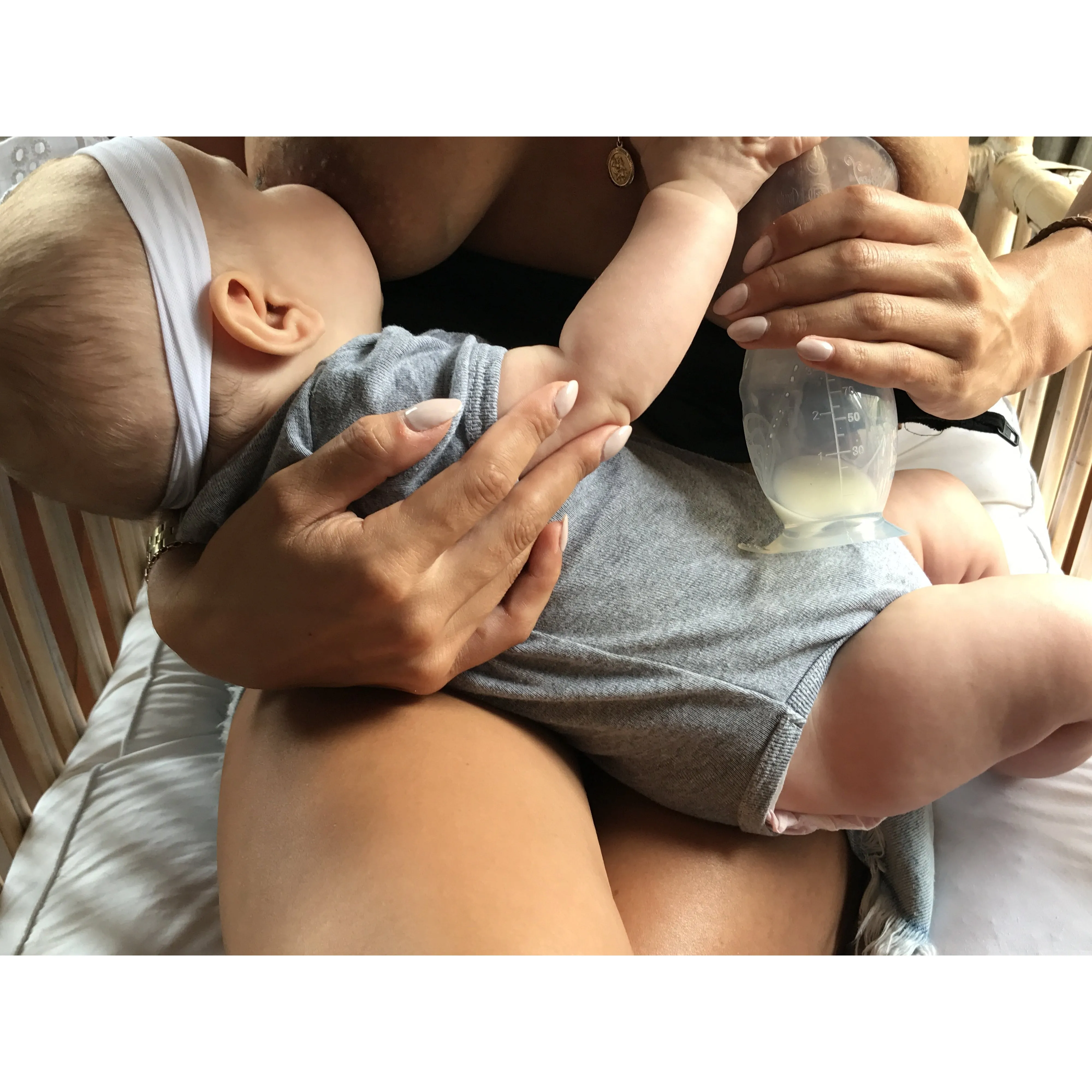 Silicone Breast Pump with suction base 150ml