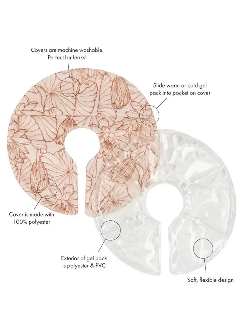 Soothing Hot or Cold Gel Packs for Breastfeeding & Pumping