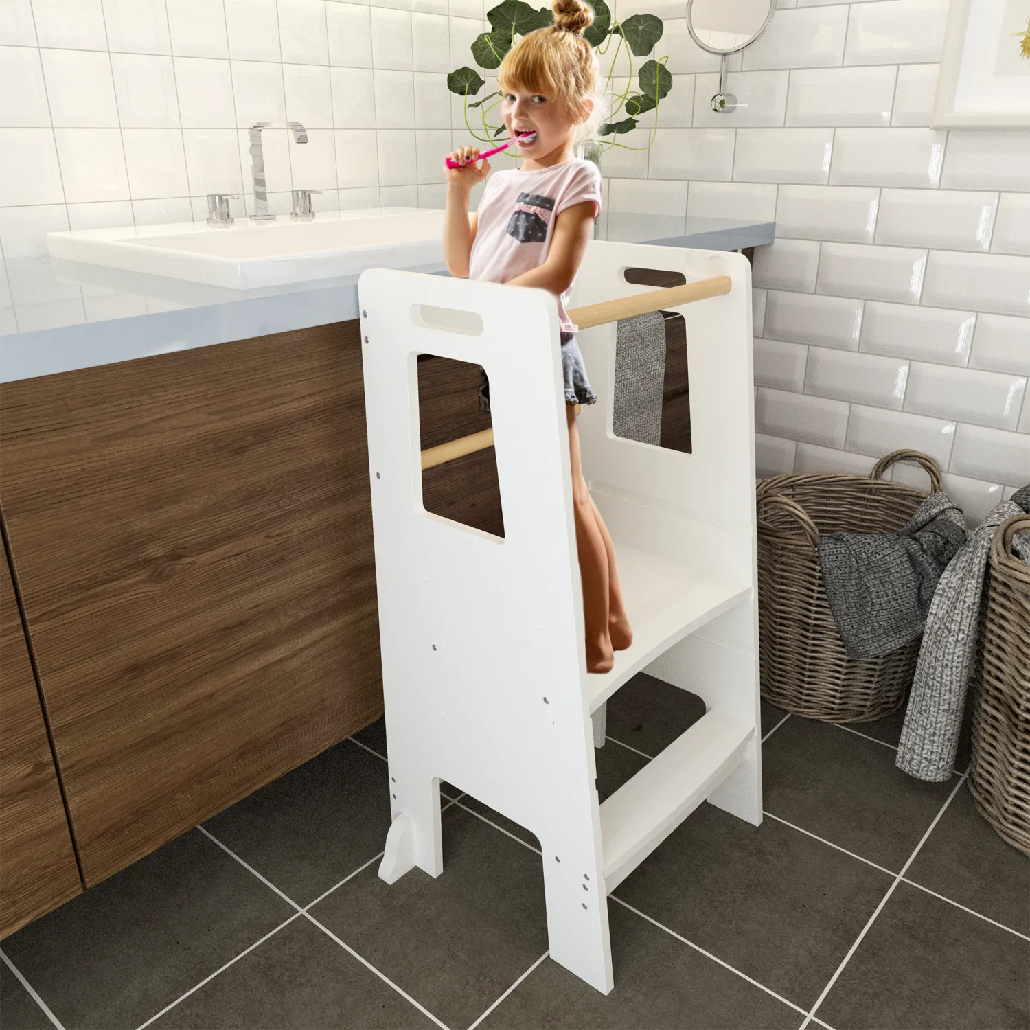 Streamdale Kids Standing Tower - Adjustable Kitchen Step Stool