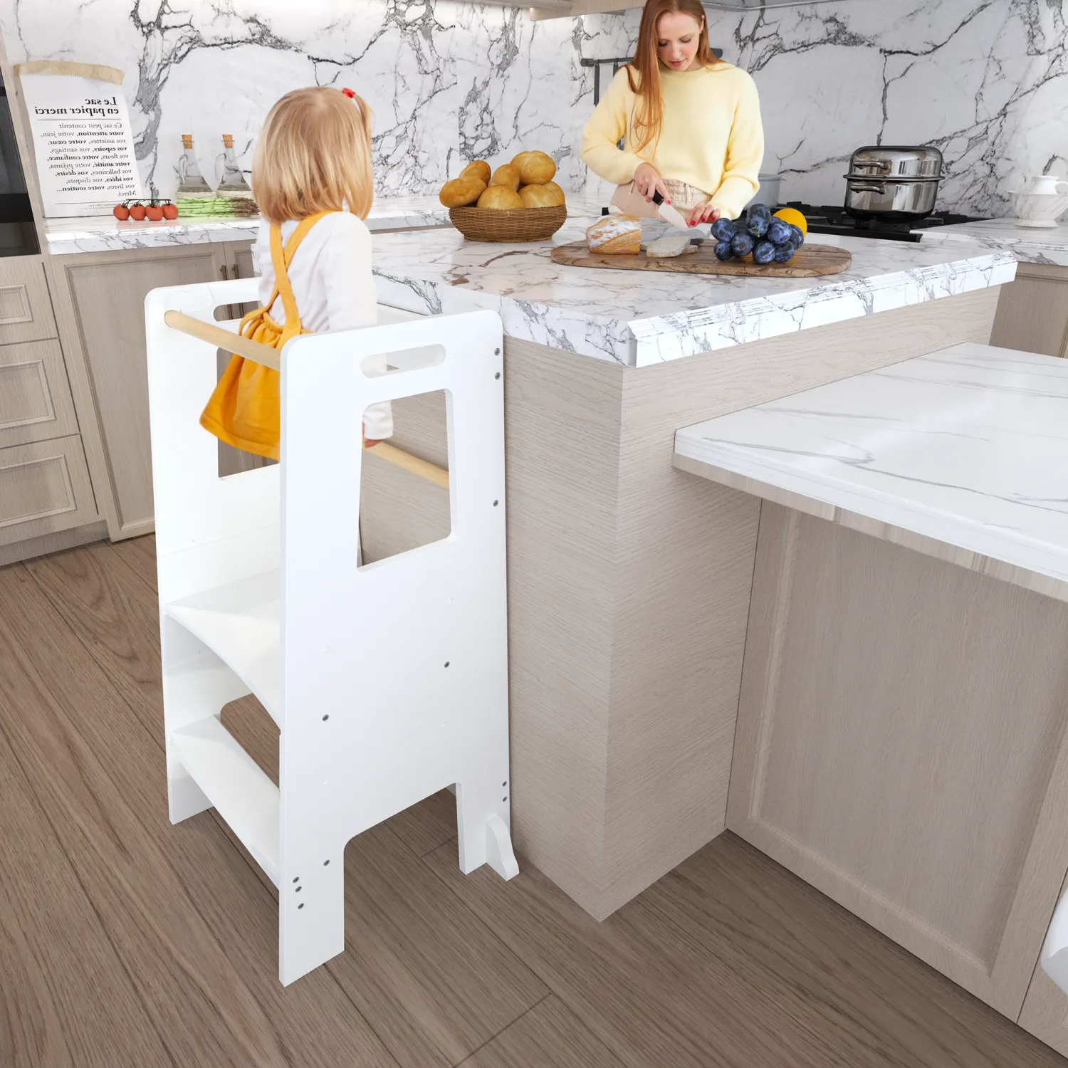 Streamdale Kids Standing Tower - Adjustable Kitchen Step Stool