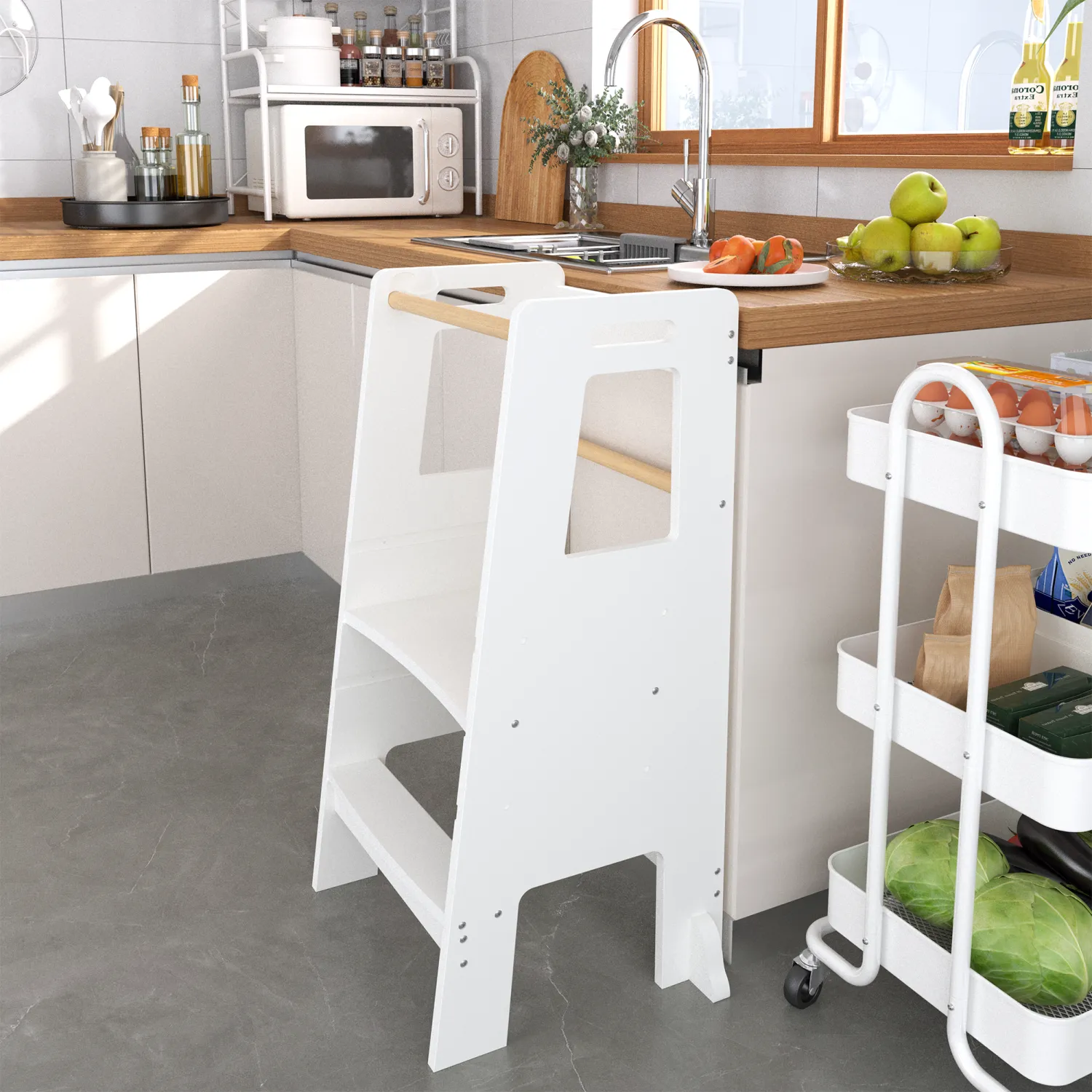 Streamdale Kids Standing Tower - Adjustable Kitchen Step Stool