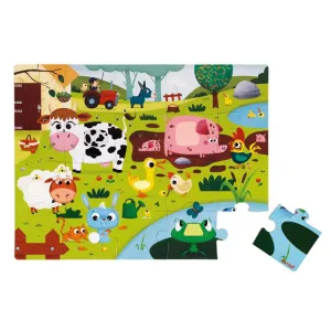 Tactile Farm Puzzle