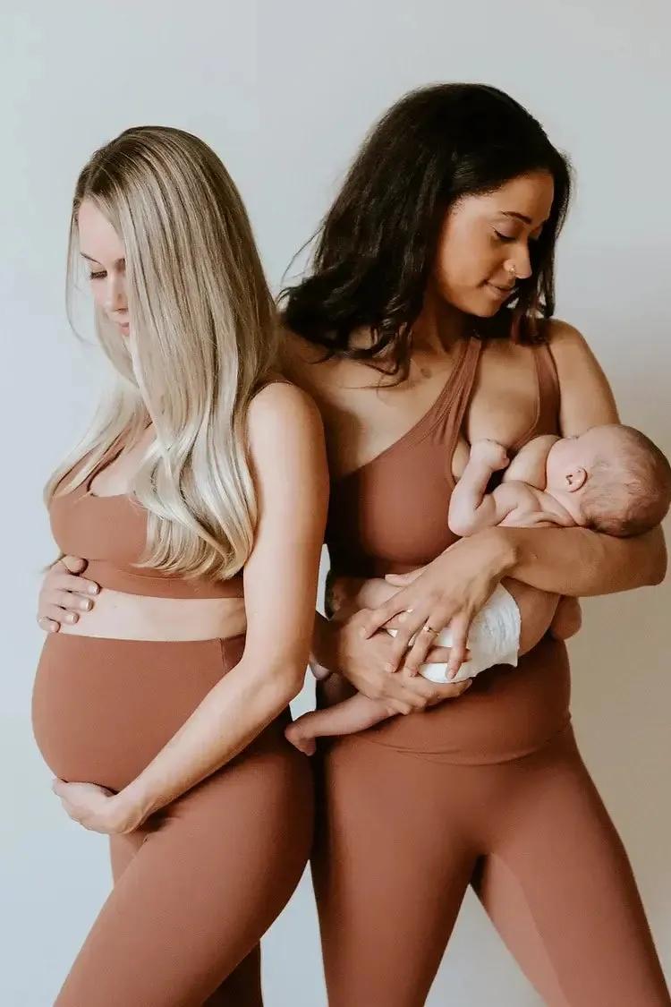 The Baby Mama Nursing Bra |  Bare Down