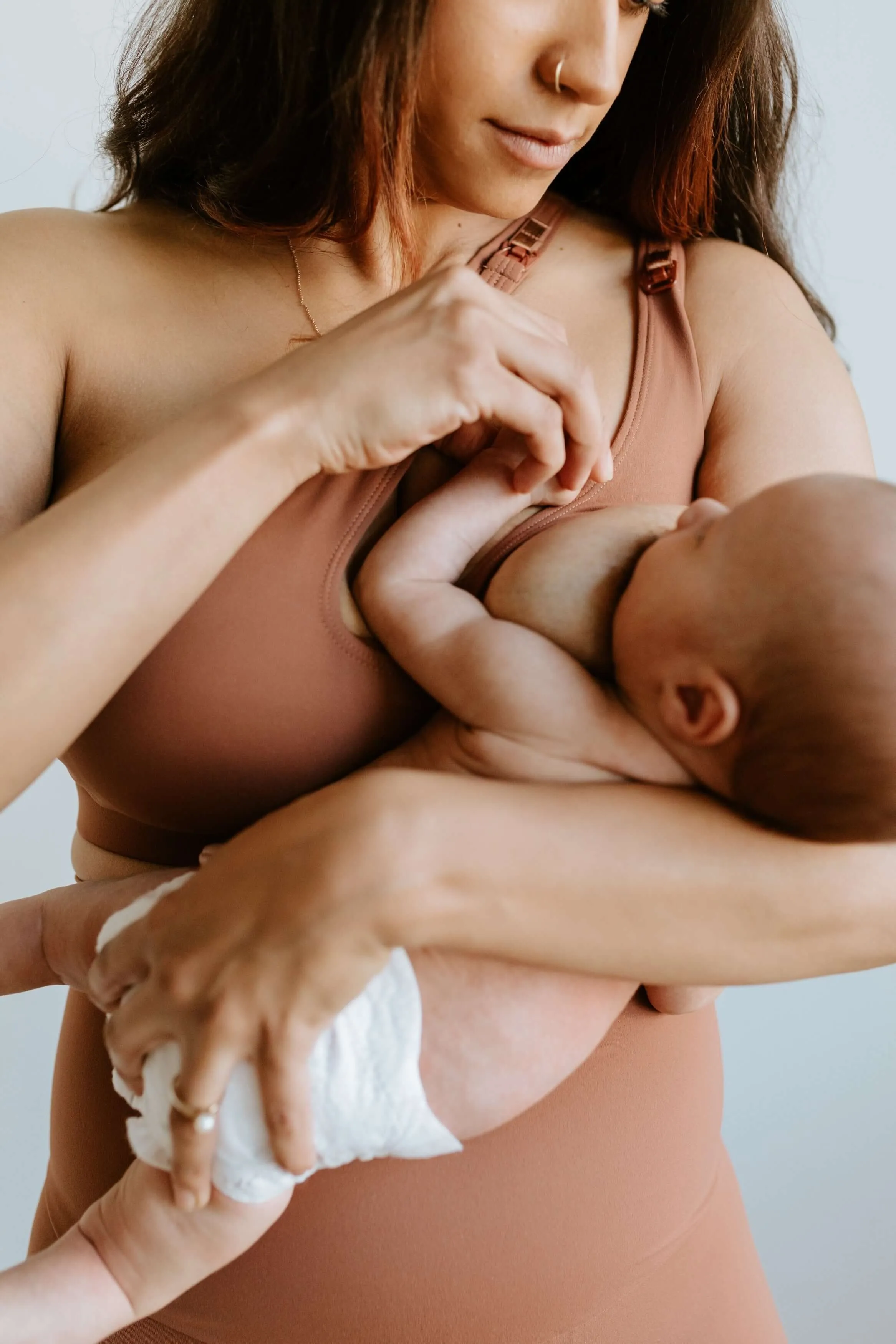 The Baby Mama Nursing Bra |  Bare Down