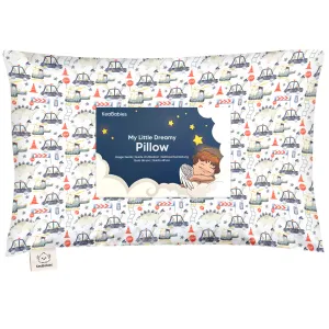 Toddler Pillow with Pillowcase (Dino Patrol)