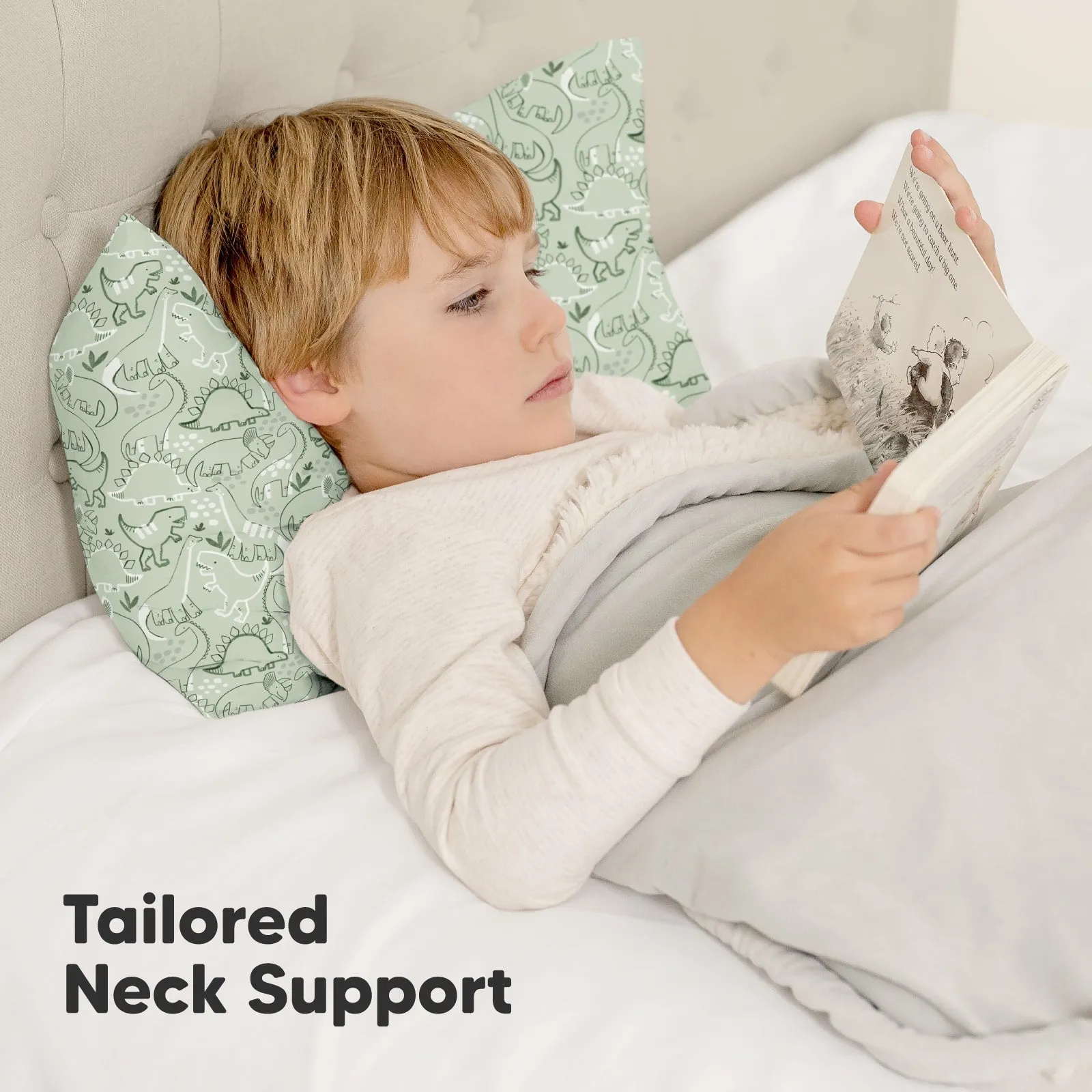 Toddler Pillow with Pillowcase (DinoDood)