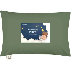Toddler Pillow with Pillowcase (Jungle Green)