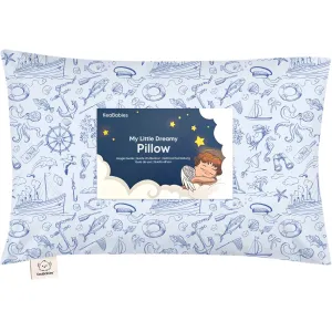 Toddler Pillow with Pillowcase (Nautical)