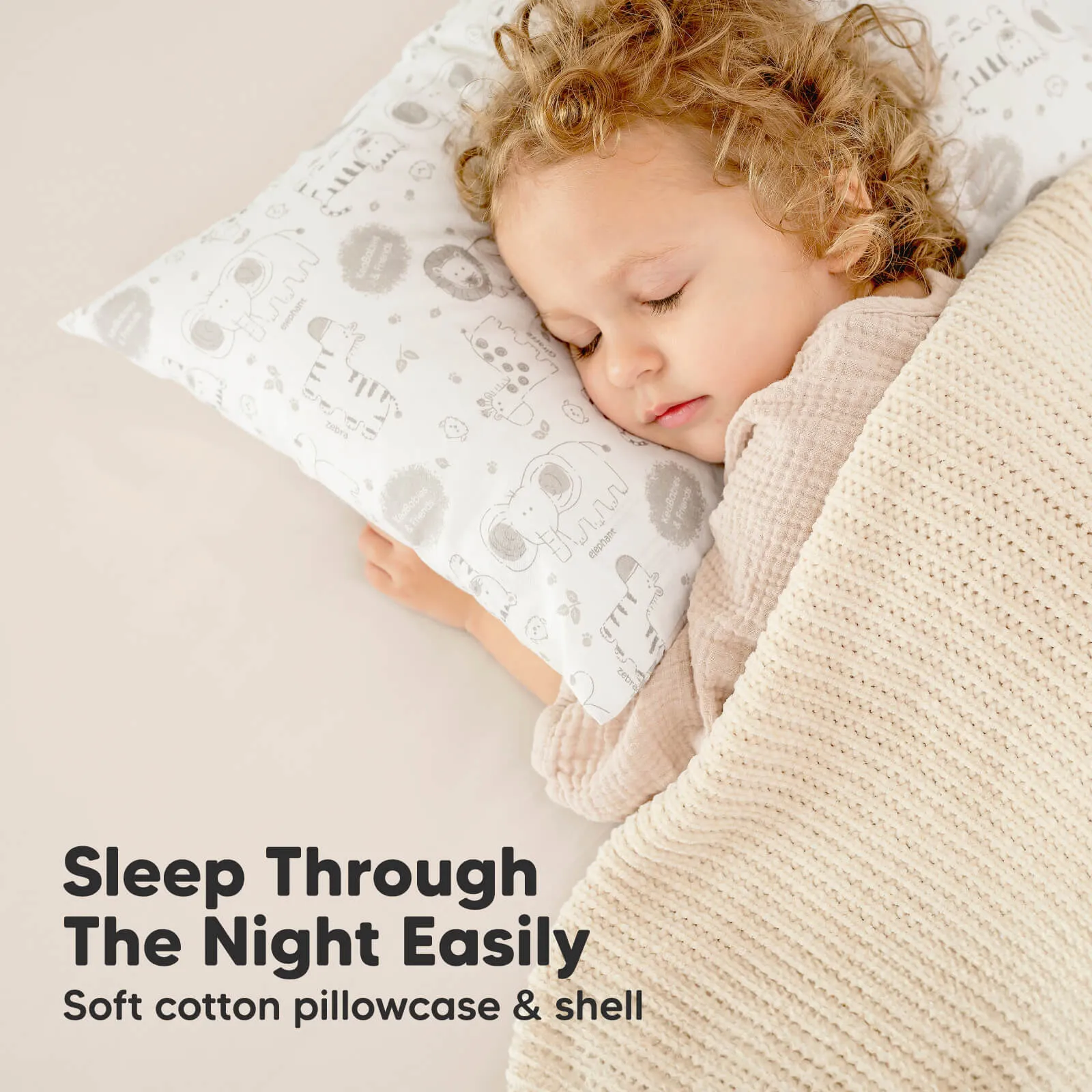Toddler Pillow with Pillowcase (Prairie)