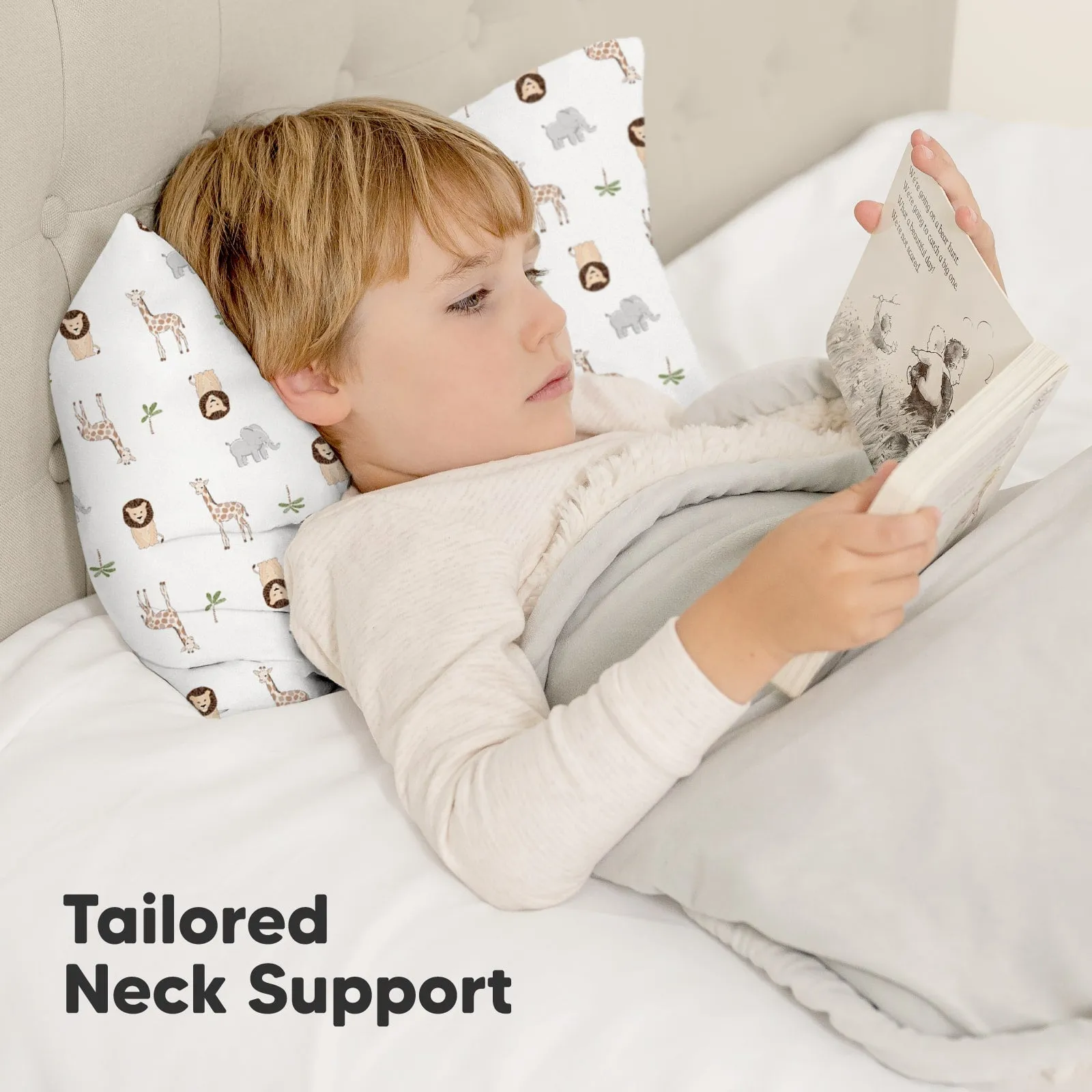 Toddler Pillow with Pillowcase (The Wild)