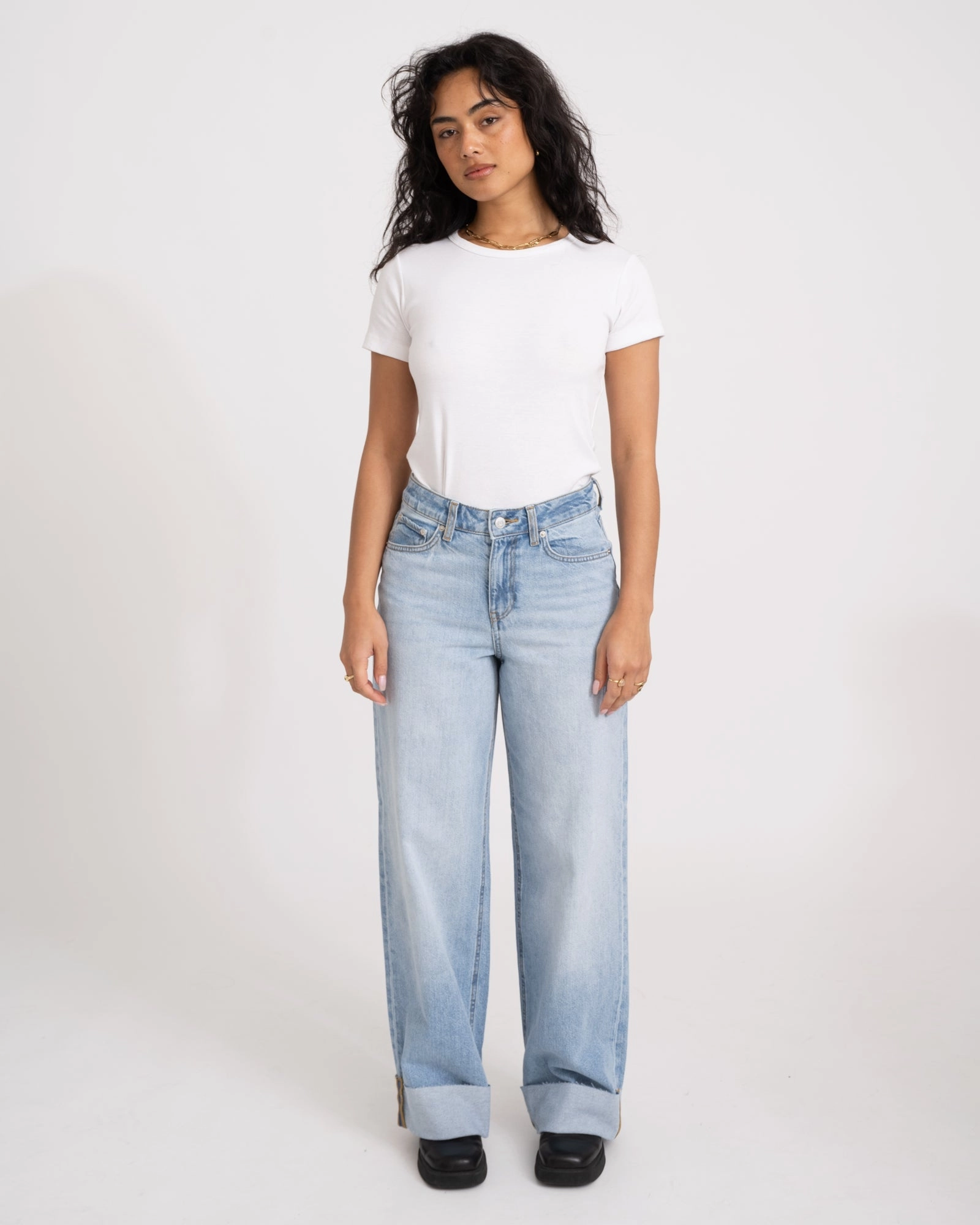 Tokyo Wide Fold Up Denim