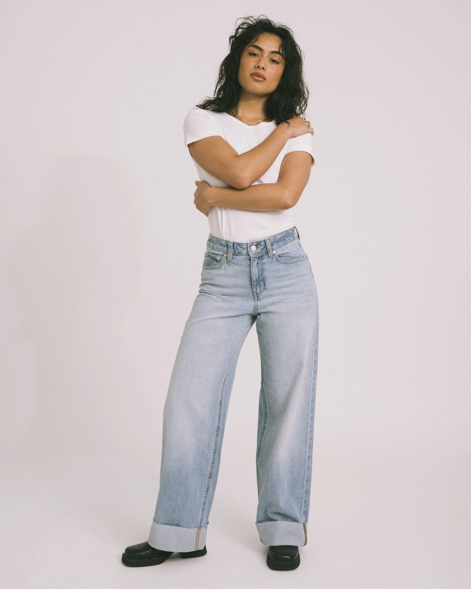 Tokyo Wide Fold Up Denim